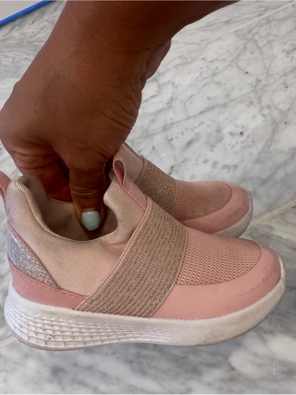 Cat & Jack Baby Slip-On Sneakers in Blush Pink